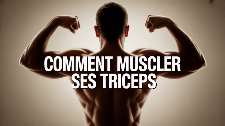 illustration comment muscler ses triceps