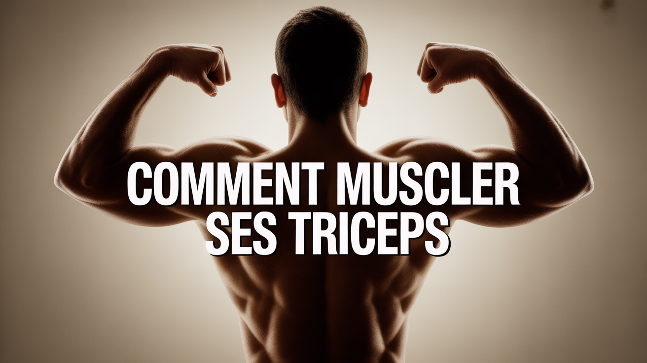 illustration comment muscler ses triceps