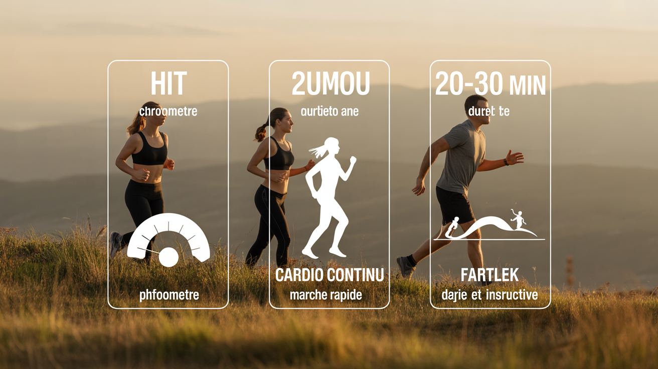 Comparatif methodes ameliorer son cardio rapidement