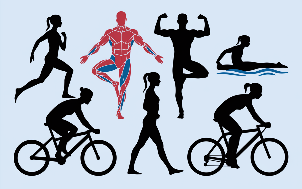 Adaptation activités marche yoga courbature