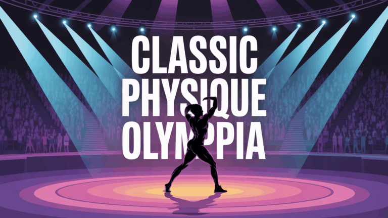 Classic Physique Olympia scène bodybuilding 2024