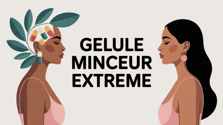 illustration gelule minceur extreme tableau bien-etre