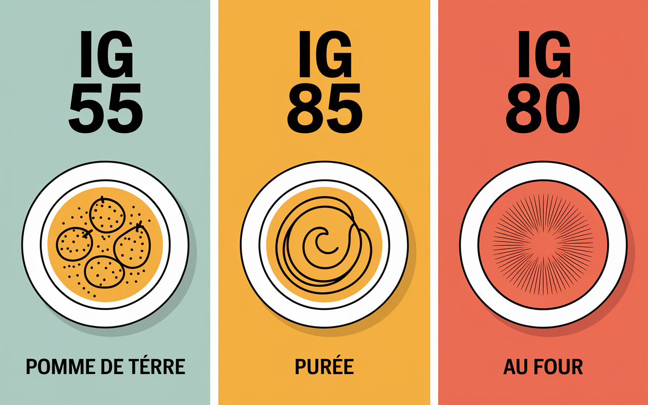 index glycémique cuisson pomme de terre