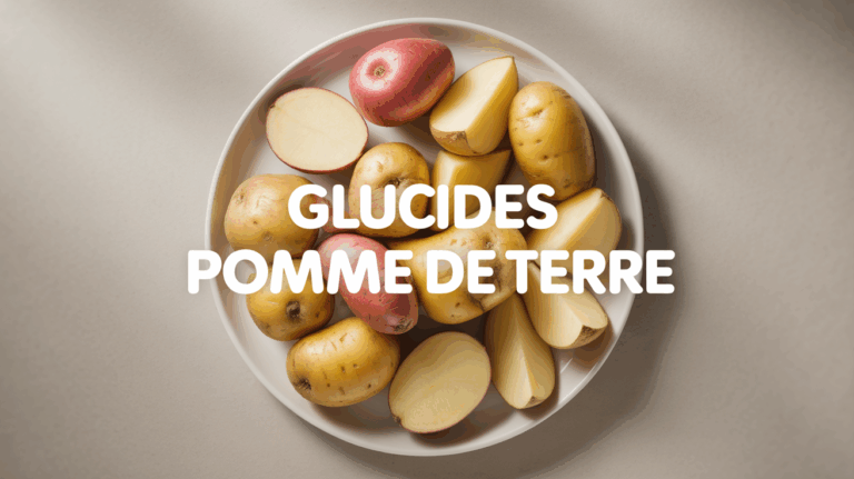assiette pommes de terre glucides nutrition