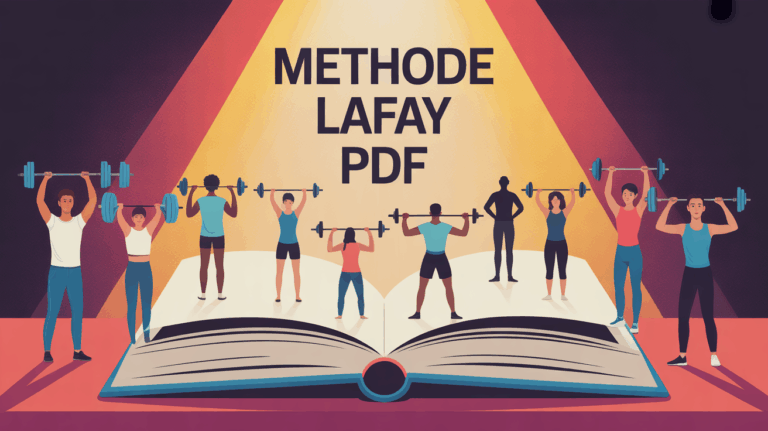Methode Lafay PDF livre ouvert avec silhouettes exercices