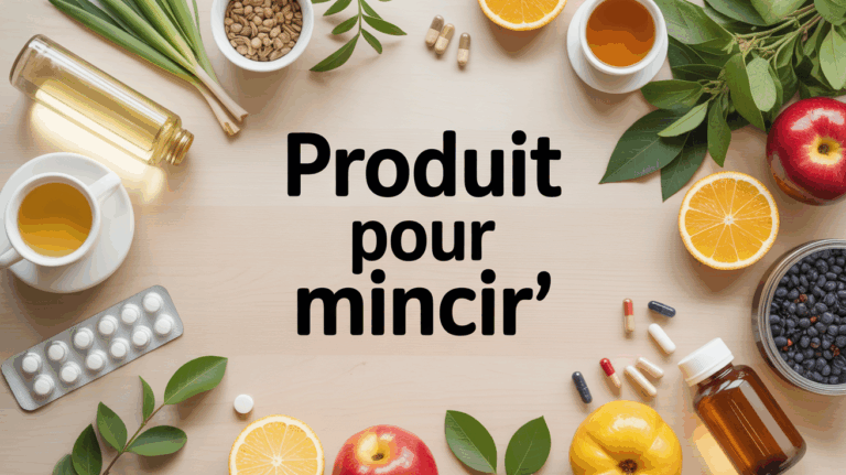 sélection produits pour mincir naturels tisanes gélules fruits