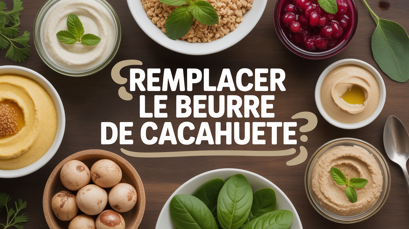 table alternatives au beurre de cacahuete puree amande tournesol tahini compote houmous