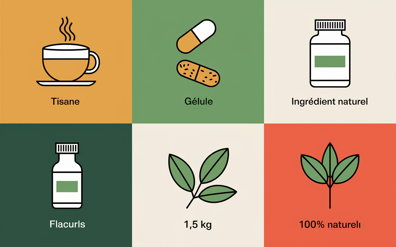 comparatif visuel produits pour mincir efficace