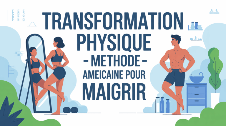 Transformation physique homme femme méthode américaine France