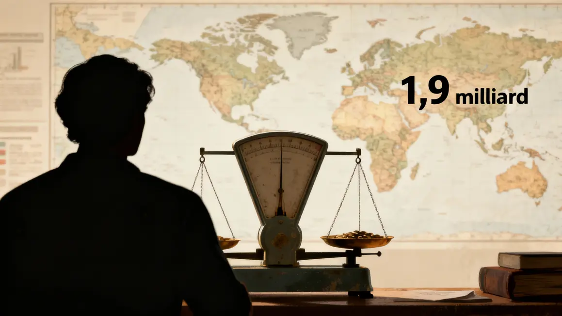 Graphique obesite mondiale silhouette adulte et balance