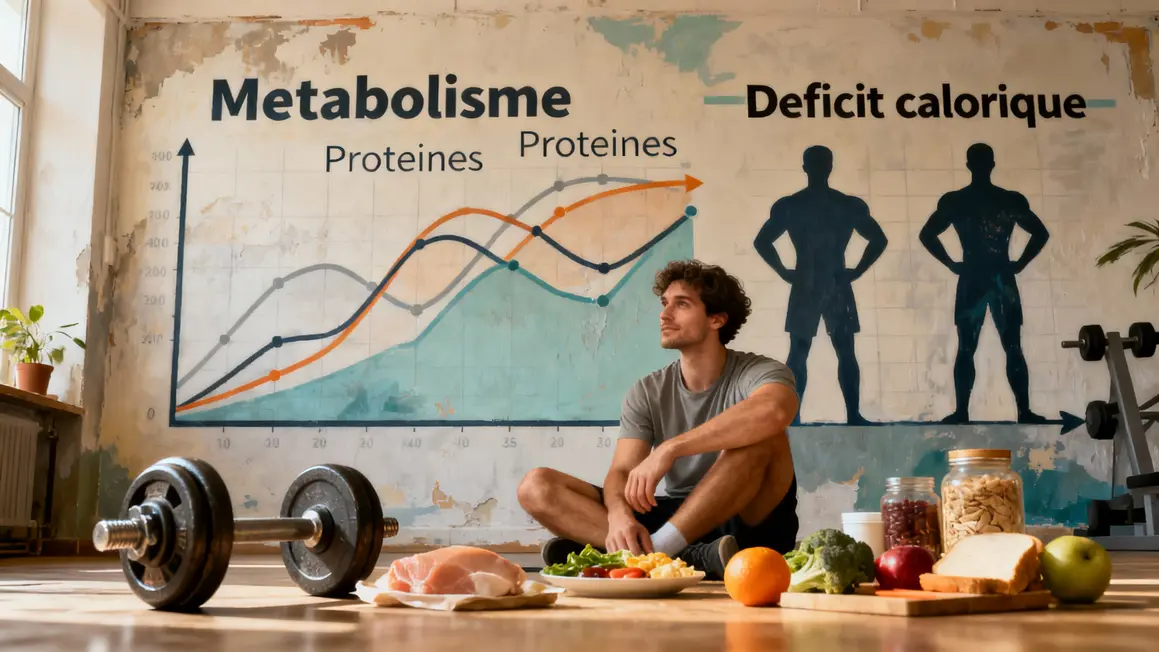 Schéma piliers fitness musculation perte de poids