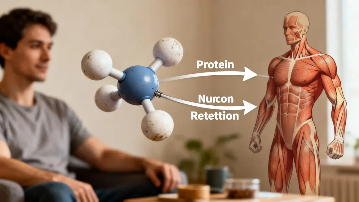 schema fonctionnement oxandrolone proteine azote