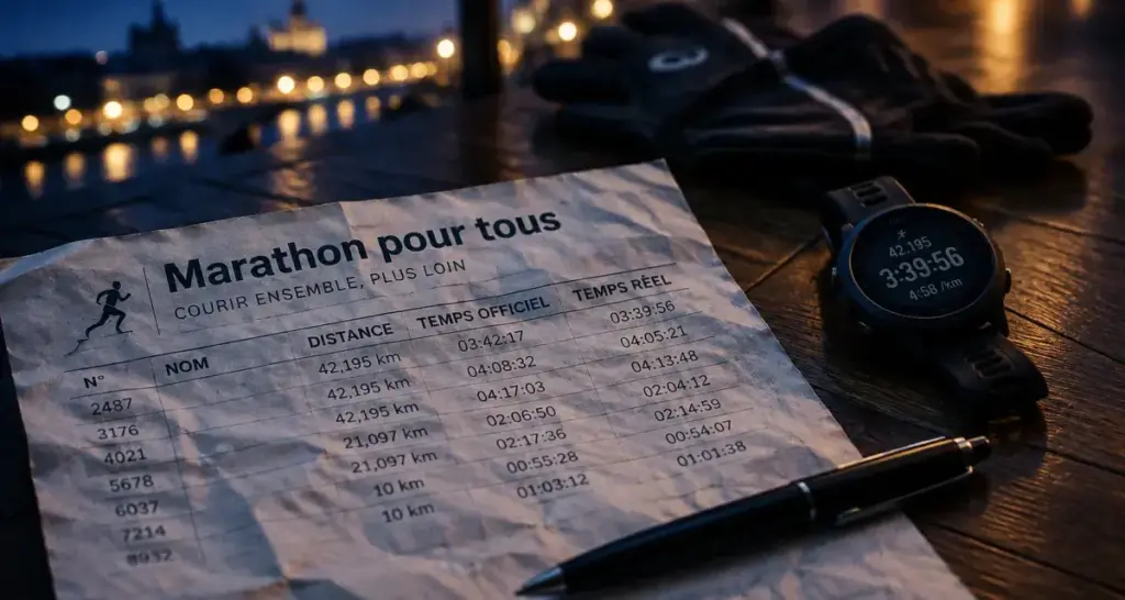 Classement marathon pour tous 2024 : 17 361 participants, distances et temps