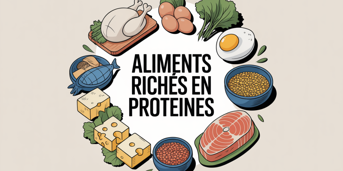 table aliments riches en proteines musculation, poulet, oeuf, poisson, lentilles, tofu