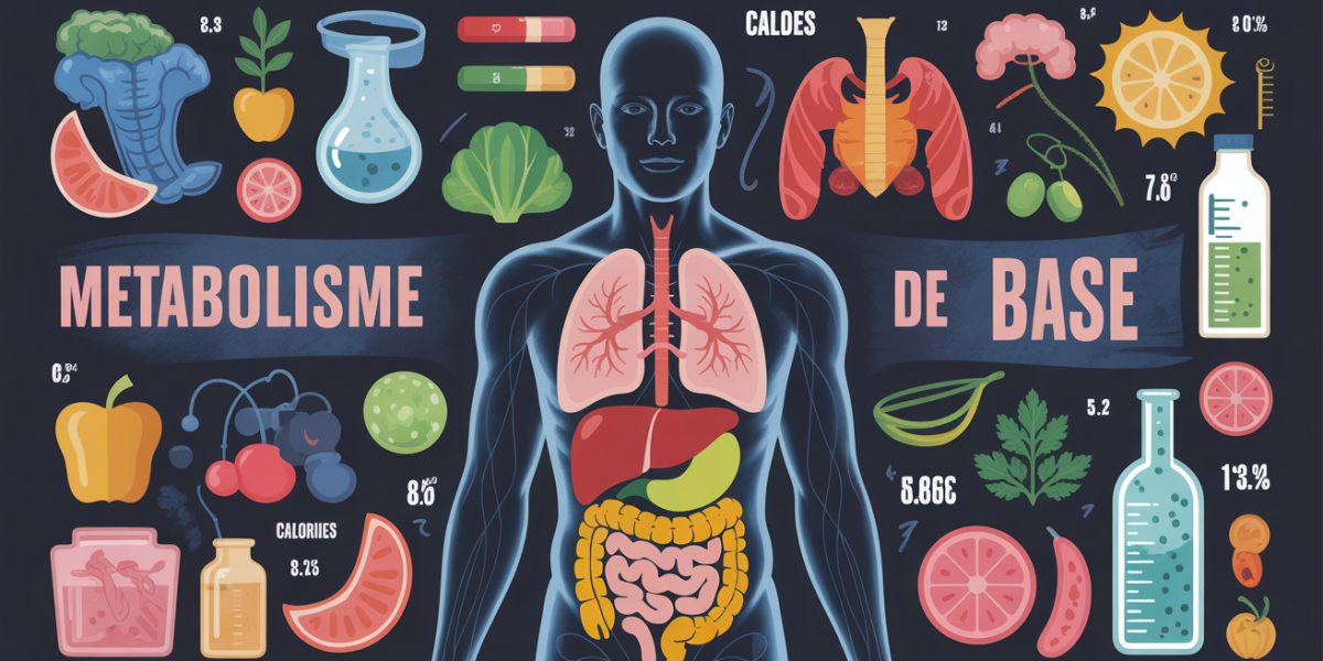 schema corps humain metabolisme de base depense energetique