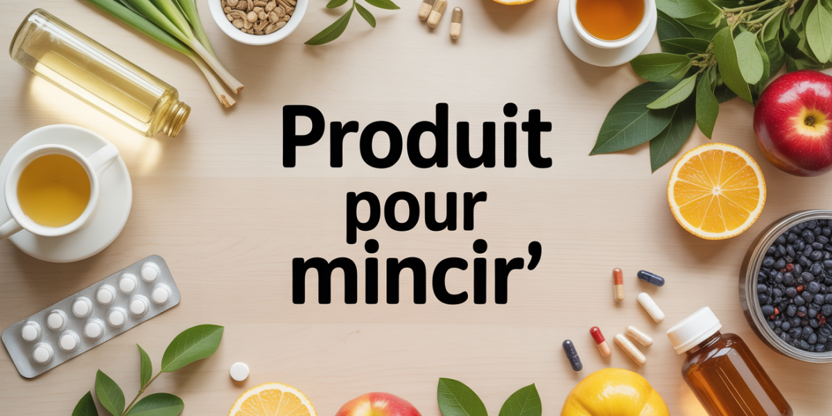 sélection produits pour mincir naturels tisanes gélules fruits