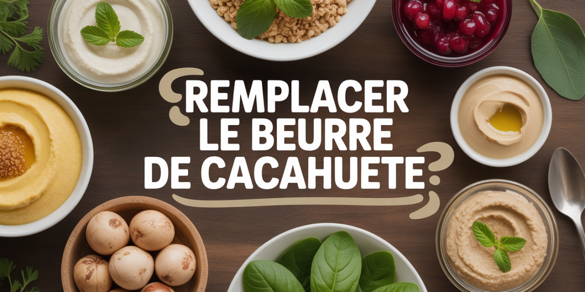 Par quoi remplacer le beurre de cacahuète selon vos besoins — free download