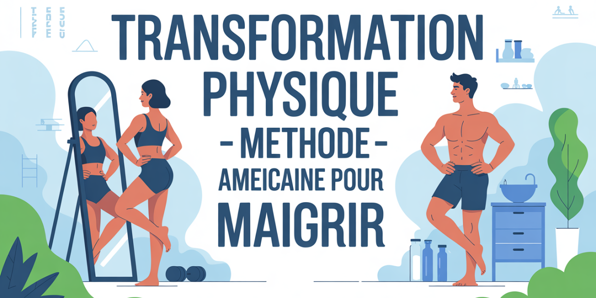 Transformation physique homme femme méthode américaine France
