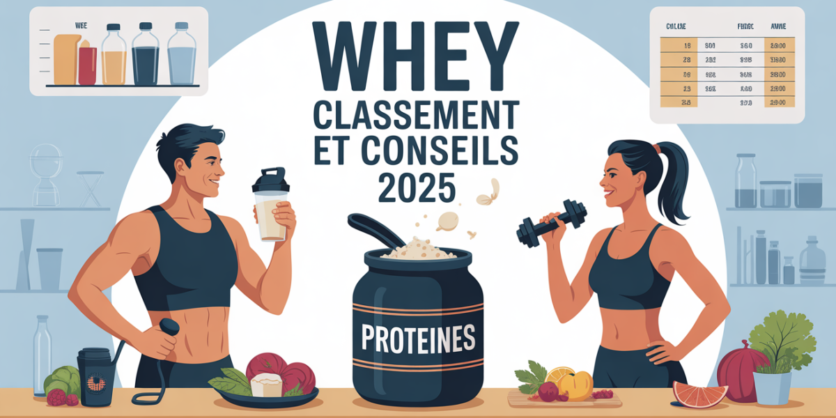 Pot de whey ouvert, sportifs, tableau comparatif classement 2025